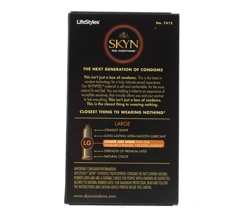 "Lifestyles Skyn Large - 12 Pack LS7412"