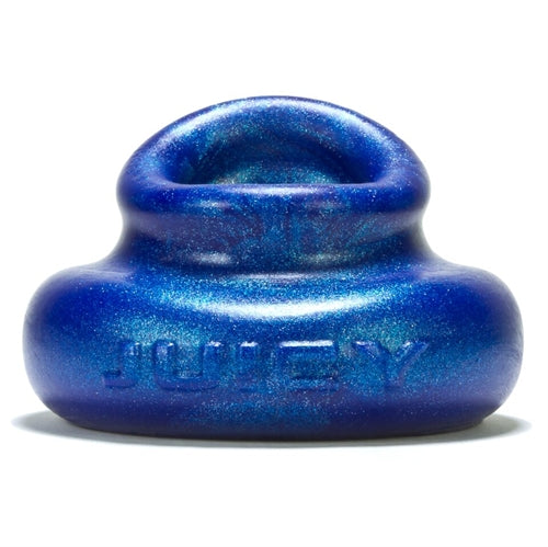 "Juicy Pumper Fatty Cockring - Blue Balls OX-1227-BLB"