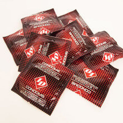 "Studded Condom Bag of 144 Pcs ID-DCST01G5"