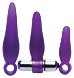 "Fanny Fiddlers 3 Piece Finger Rimmer Set With Vibrating Bullet FR-AE809"