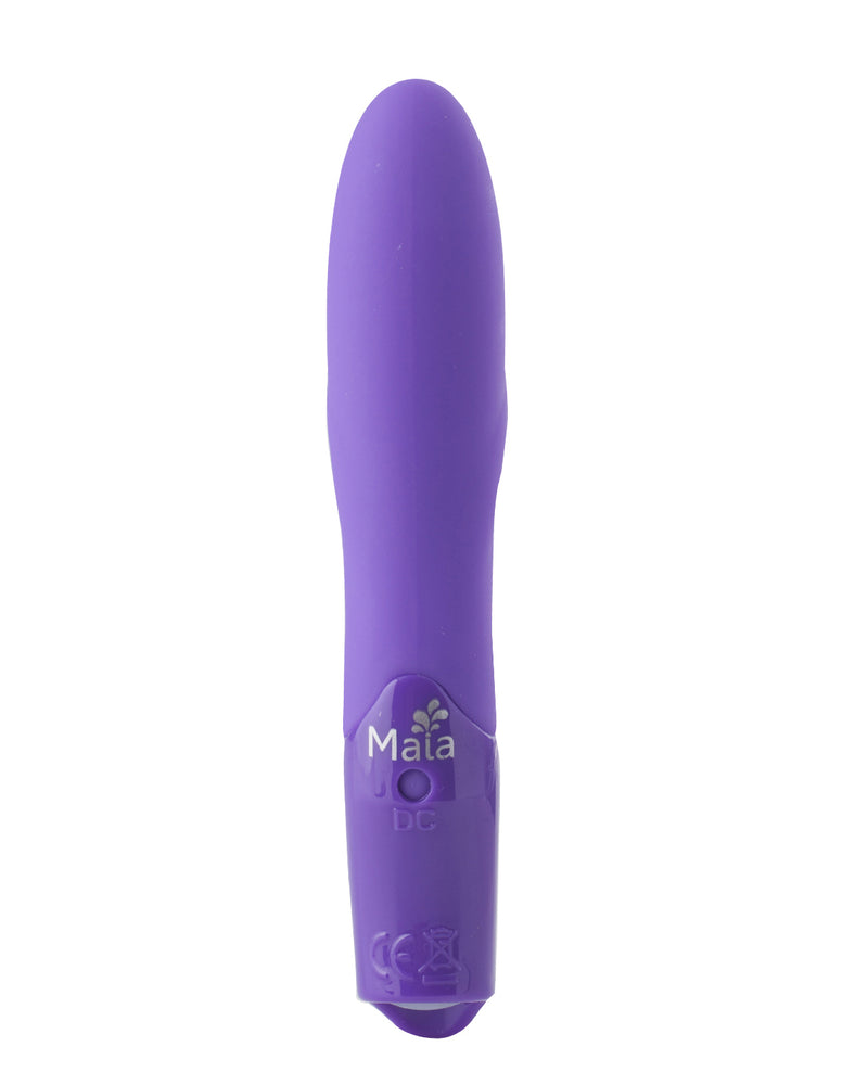 "Margo Silicone Textured Bullet Vibrator - Neon Purple MTR308-L2"