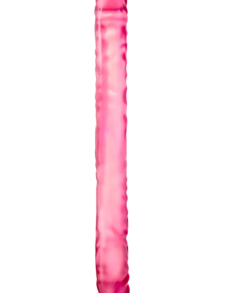 B Yours 18 Inch Double Dildo - Pink