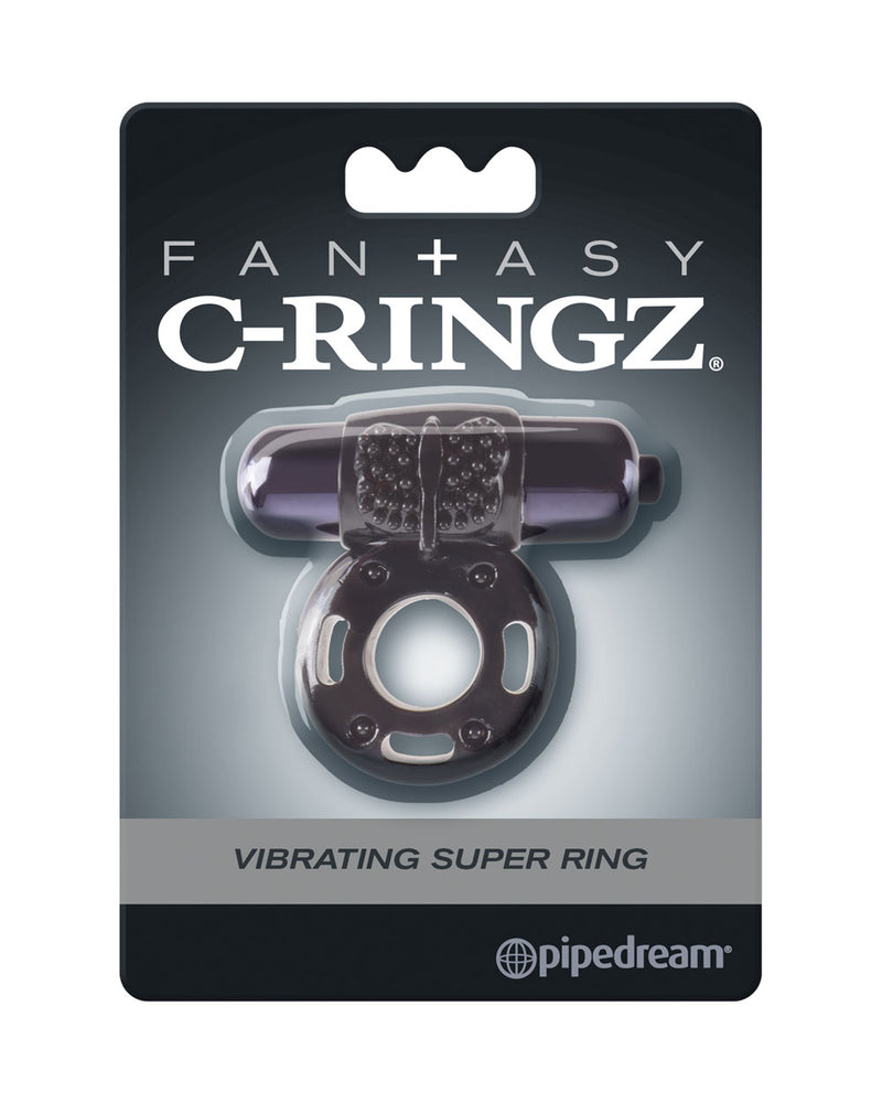 Fantasy C-Ringz Vibrating Super Ring Black