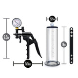 Performance - Vx8 Premium Penis Pump System With Silicone Cock Strap - Clear