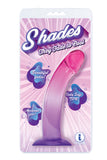 "Shades, 8.25 Smoothie Jelly Tpr Gradient Dong - Purple and Pink IC1309"