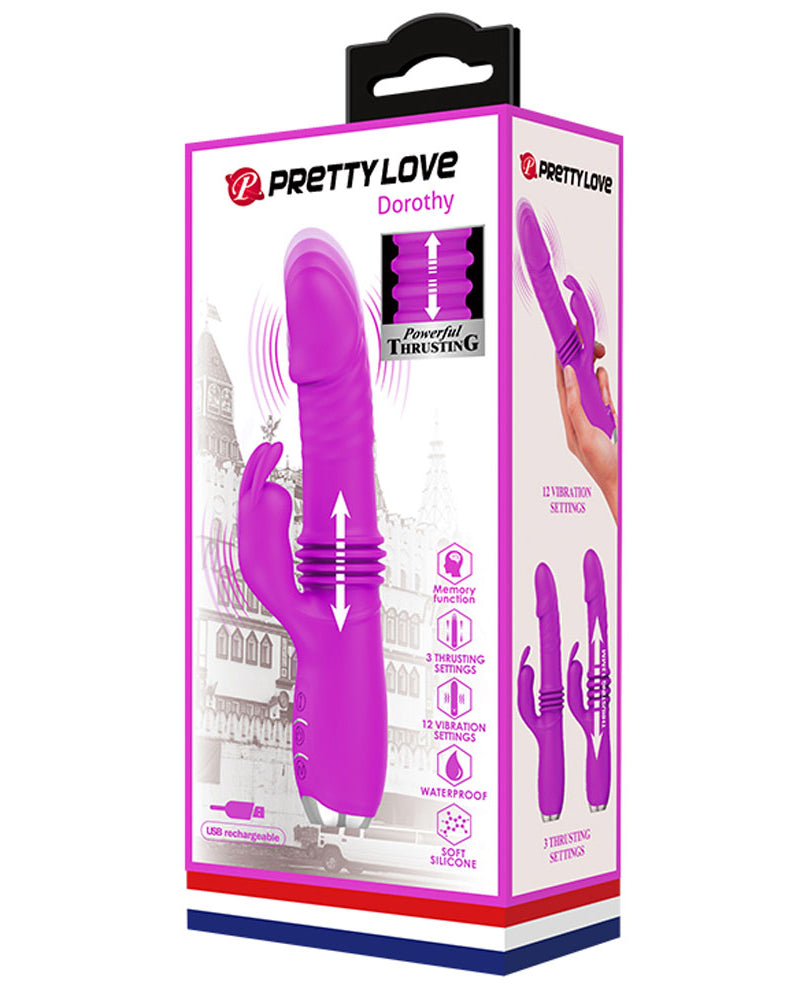 "Pretty Love Dorothy Thrusting Rabbit Vibrator BI-014713"