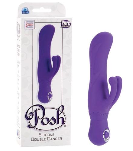 "Posh Silicone Double Dancer - Purple SE0726403"