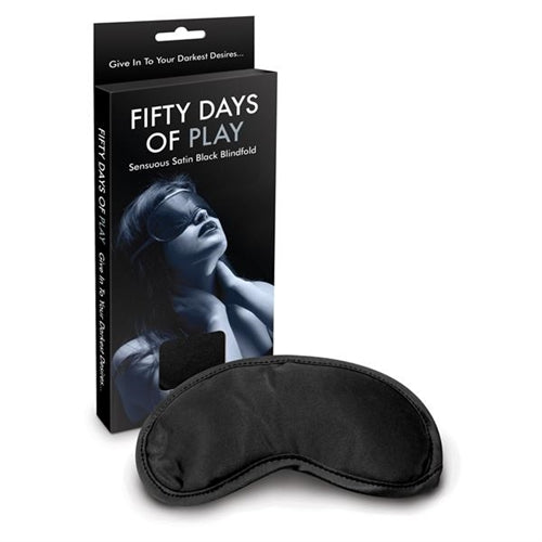 "Fifty Days of Play - Blindfold - Black CC-USFIFTYDAYBF"