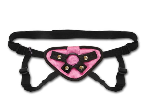 "Pink Velvet Strap-on Harness EL-LF-1338"