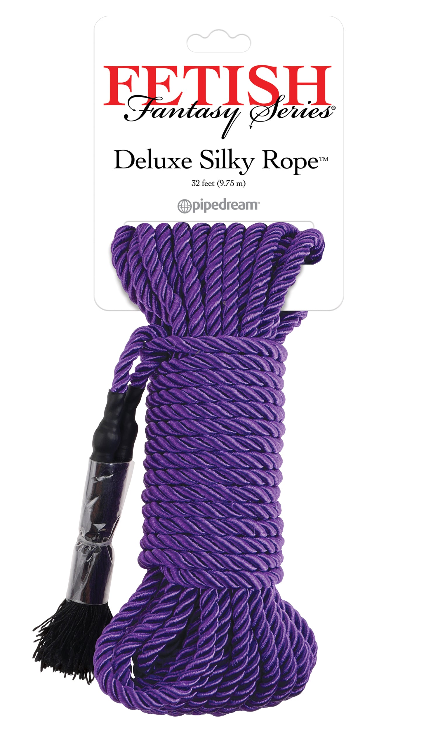 "Fetish Fantasy Series Deluxe Silky Rope - Purple PD3865-12"