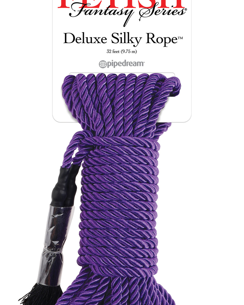 "Fetish Fantasy Series Deluxe Silky Rope - Purple PD3865-12"