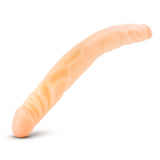 B Yours 14 Inch Double Dildo - Beige