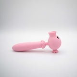 Lick n' Stick Clit Flicker and G-Spot Vibrator - Pink