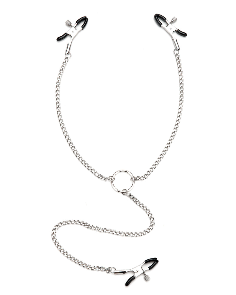 "Adjustable Nipple Clamps & Clit Clamp EL-LF5209"