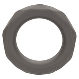 Alpha Liquid Silicone Prolong Prismatic Ring - Gray