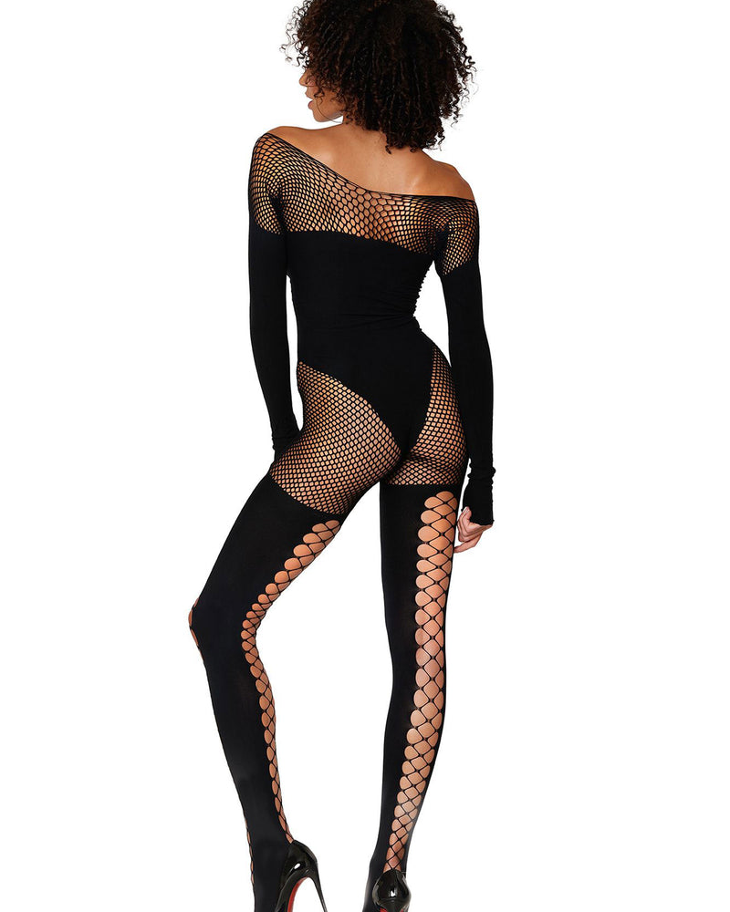 "Bodystocking - One Size - Black DG-0443BLKOS"