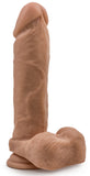 Dr. Skin Silicone - Dr. Julian - 9 Inch Dildo With Suction Cup - Mocha