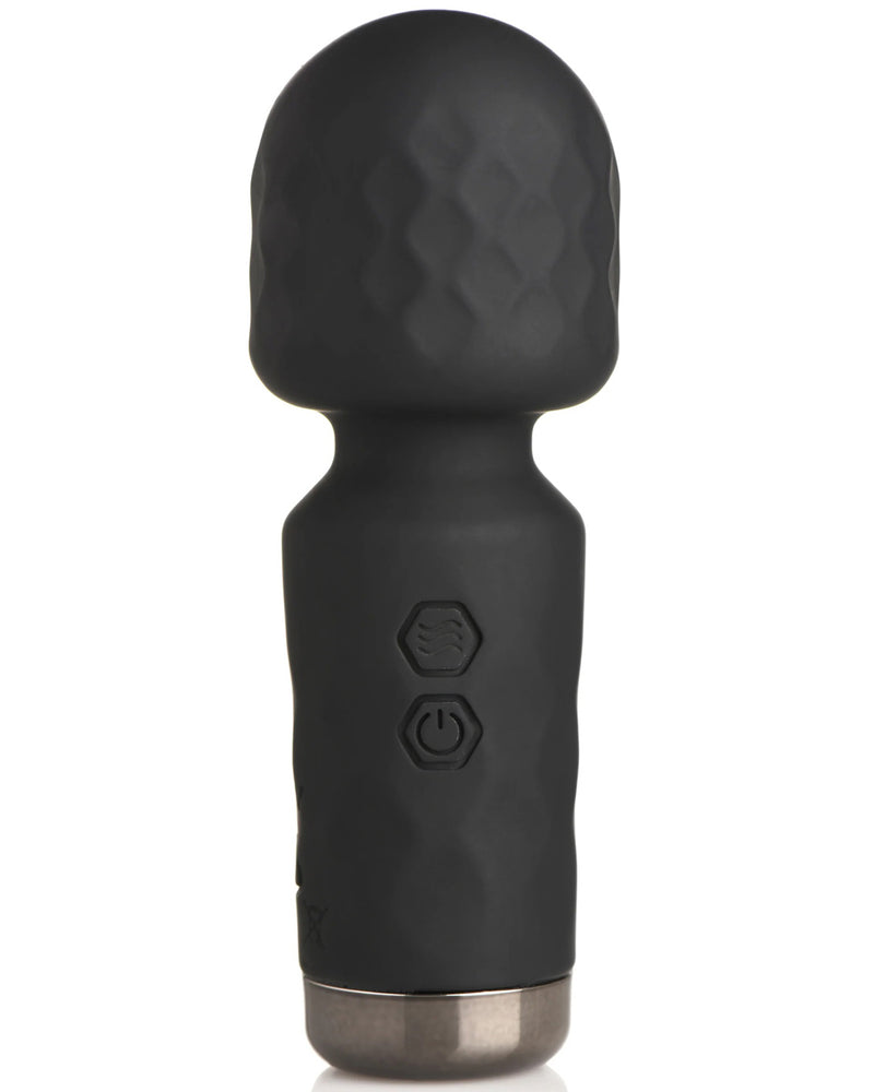 10x Mini Silicone Wand - Black