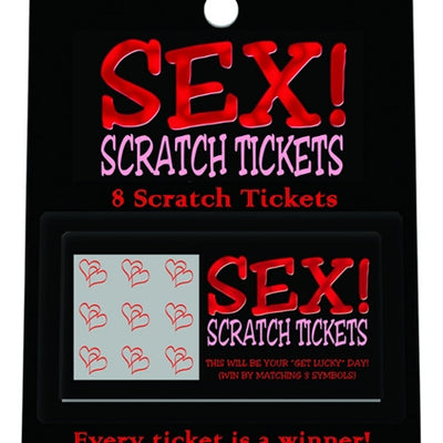 "Sex! Scratch Tickets KG-BGR145"