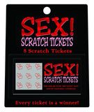 "Sex! Scratch Tickets KG-BGR145"