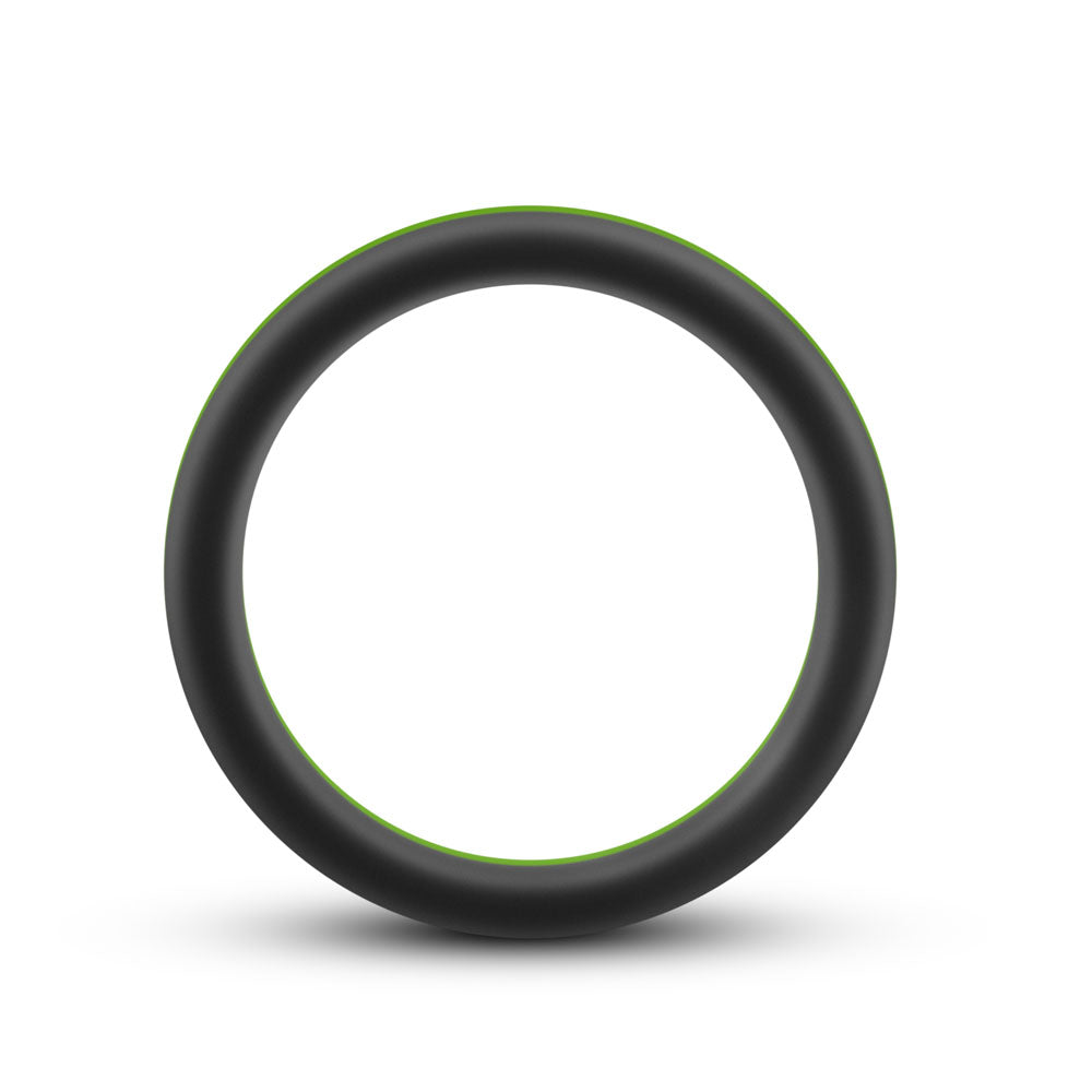 Performance - Silicone Go Pro Cock Ring - Black/green/black