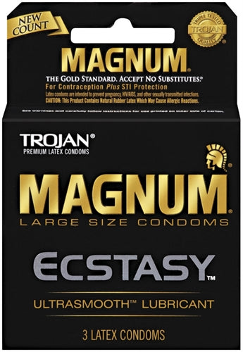 "Trojan Magnum Ecstasy - 3 Pack TJ64720"