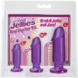 Crystal Jellies Anal Starter Kit - Purple