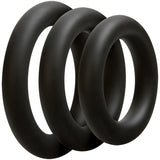 "Optimale 3 C Ring Set - Thick - Black DJ0690-04"