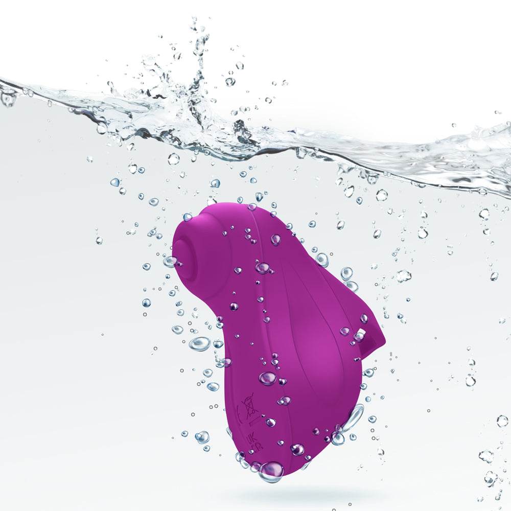 (Presale Only) - Carlee - Berry - Powerful Tapping Finger Vibe With Comfort Grip Ring - Tez N Plz