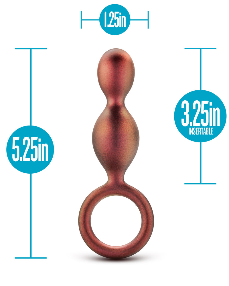 "Anal Adventures Matrix - Duo Loop Plug - Copper BL-10319"