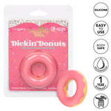 "Naughty Bits Dickin Donuts Silicone Donut Cock Ring - Pink SE4410502"