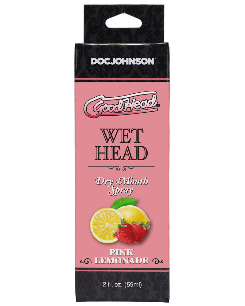 Goodhead - Wet Head - Dry Mouth Spray - Pink Lemonade - 2 Fl. Oz. (59ml)