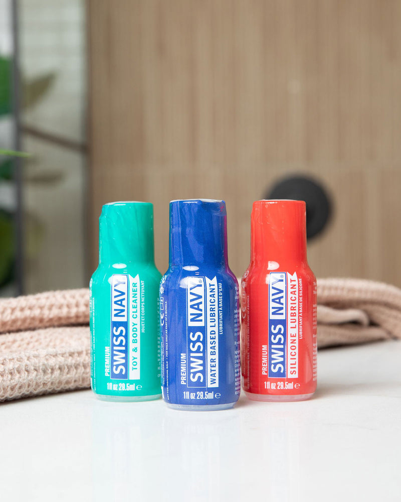 "Swiss Navy Essentials Variety Pack 3-1oz MD-SNEVP"