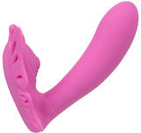 Venus Butterfly Silicone Remote Pulsating Venus G - Pink