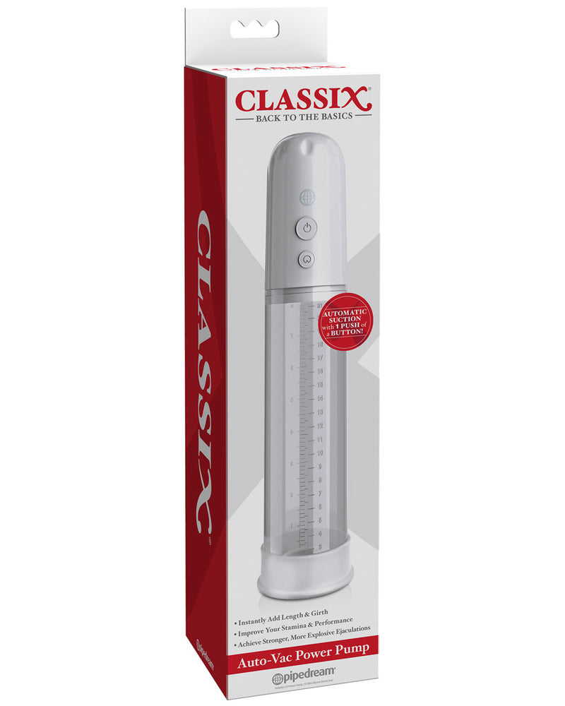 Classix Auto-Vac Power Pump - White