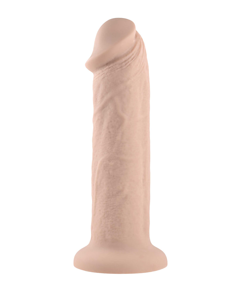 "7 Inch Girthy Vibrating Dong - Light EN-RD-2734-2"