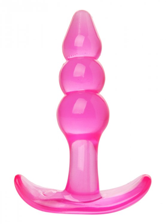 Bubbles Bumpy Starter Anal Plug - Pink