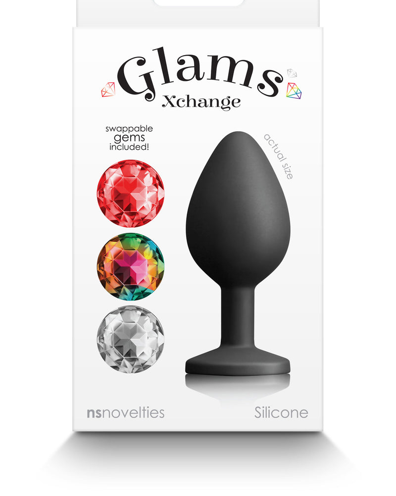 Glams Xchange Round - Medium - Black