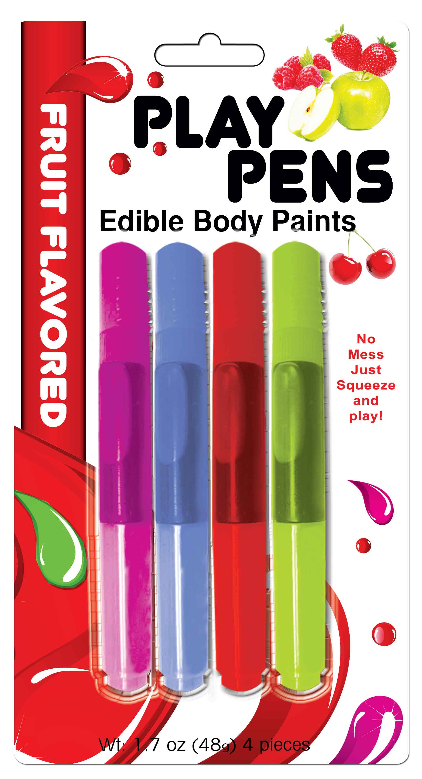 "Play Pen Edible Body Paint Brushes HTP2162"