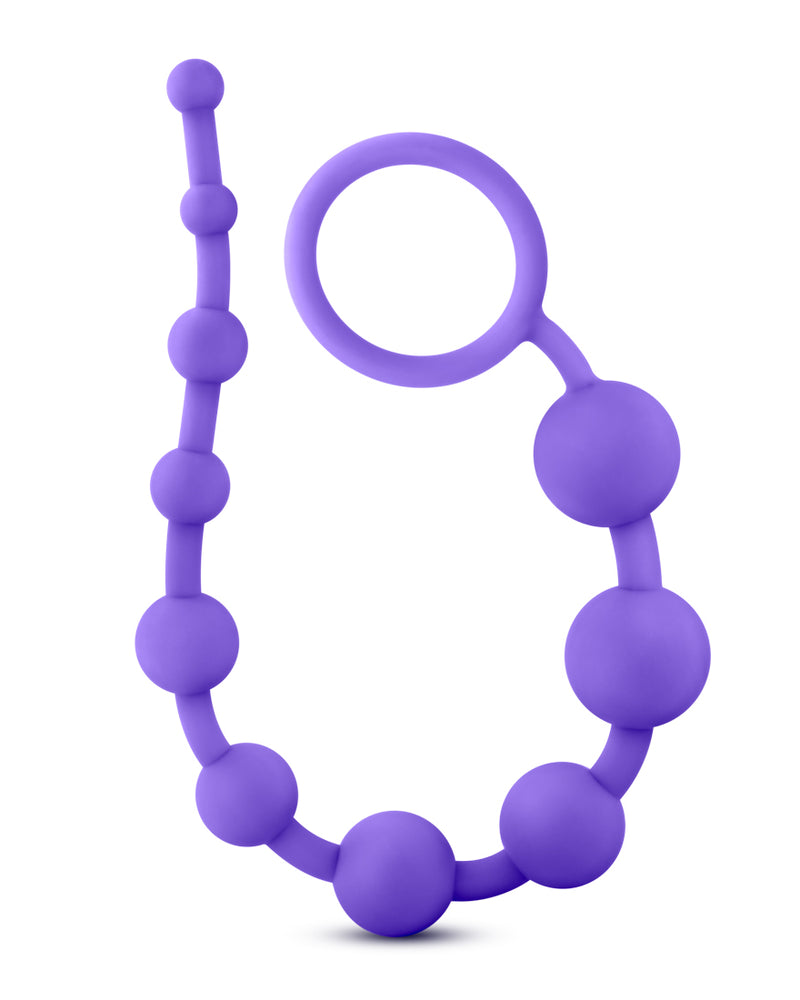 Luxe Silicone 10 Beads - Purple