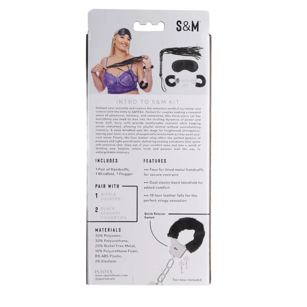 Sex and Mischief Intro to Sex and Mischief Kit - Black