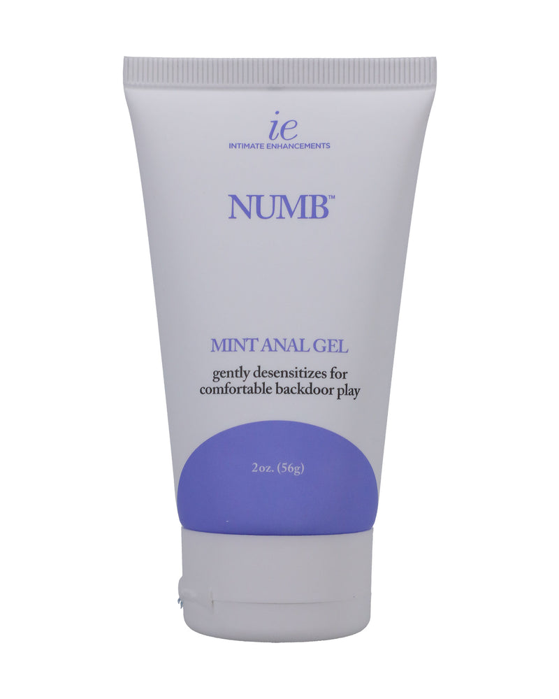 "Intimate Enhancements Numb - Mint Anal Gel - 2 Oz. - Boxed DJ1312-24-BX"