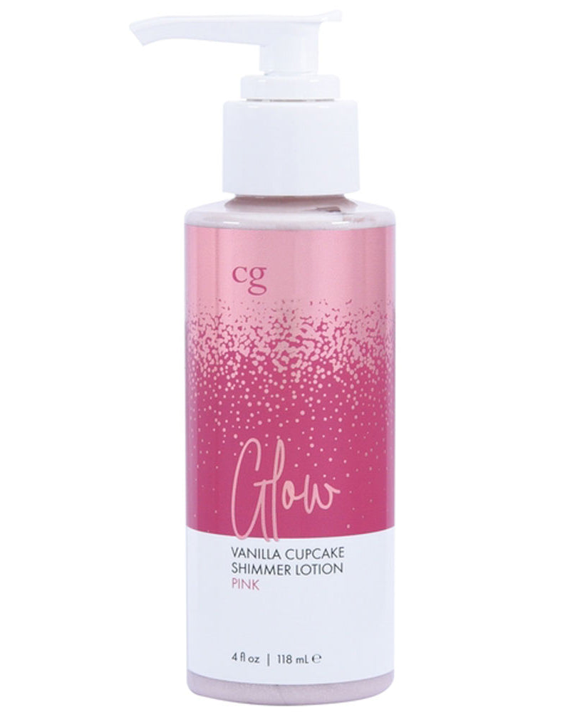 Glow Vanilla Cupcake Shimmer Lotion Pink 4 Oz