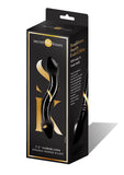 Secret Kisses - 7.5 Inch Handblown Double Ended Dildo - Black