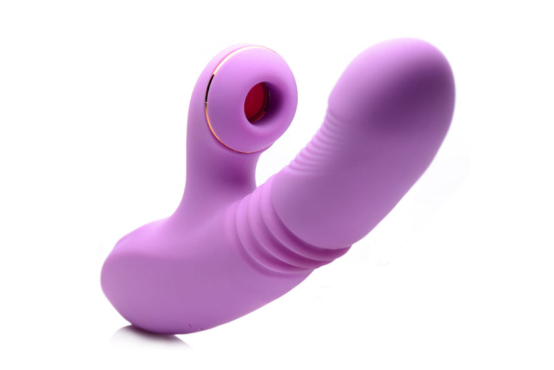 "Shegasm Thrusting Suction Rabbit - Purple INM-AF896"