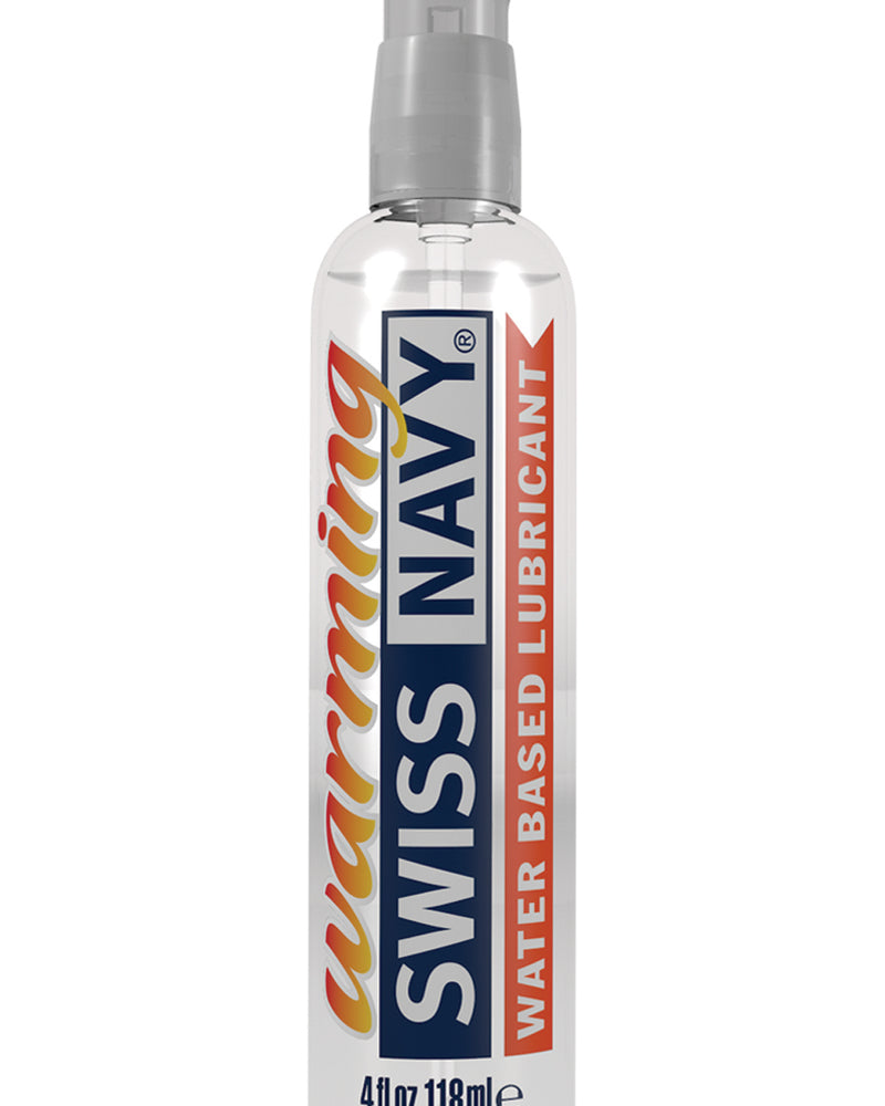 "Swiss Navy Warming Lubricant 4 Oz MD-SNWRM4"