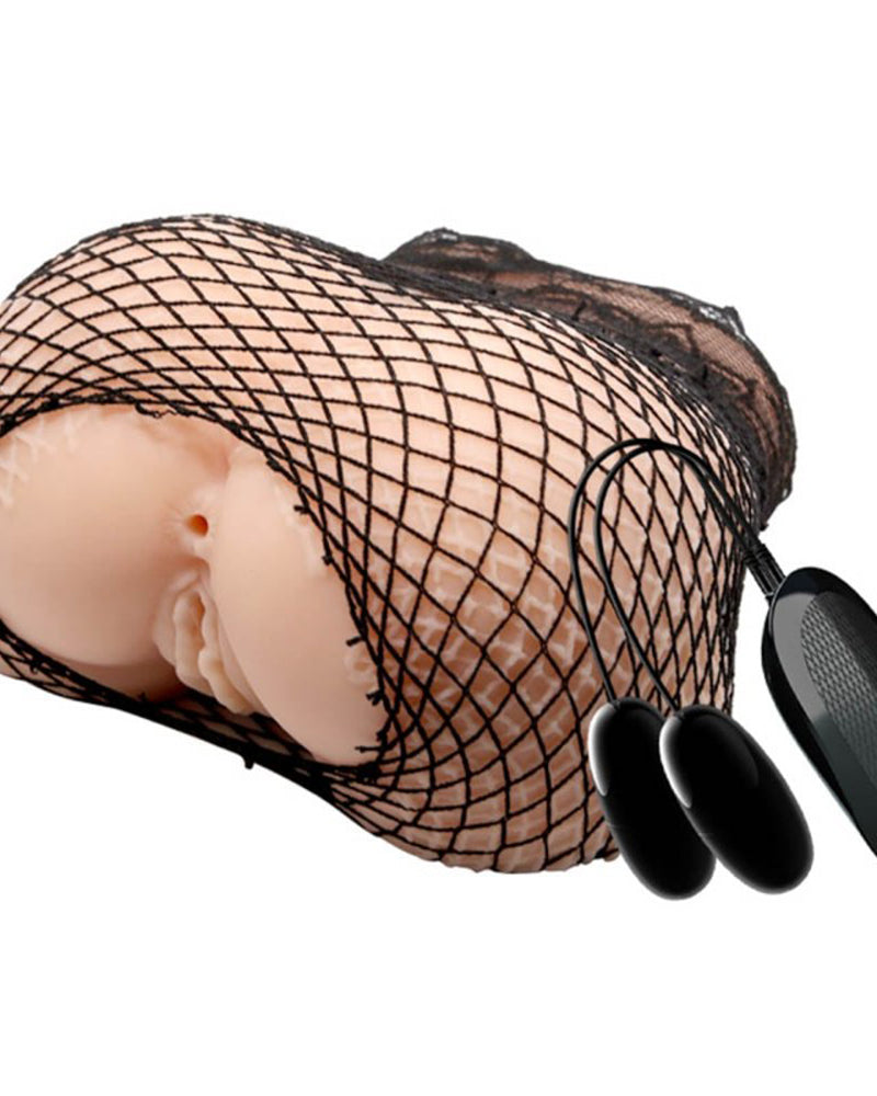 Jessica Vibrating Vagina and Anus