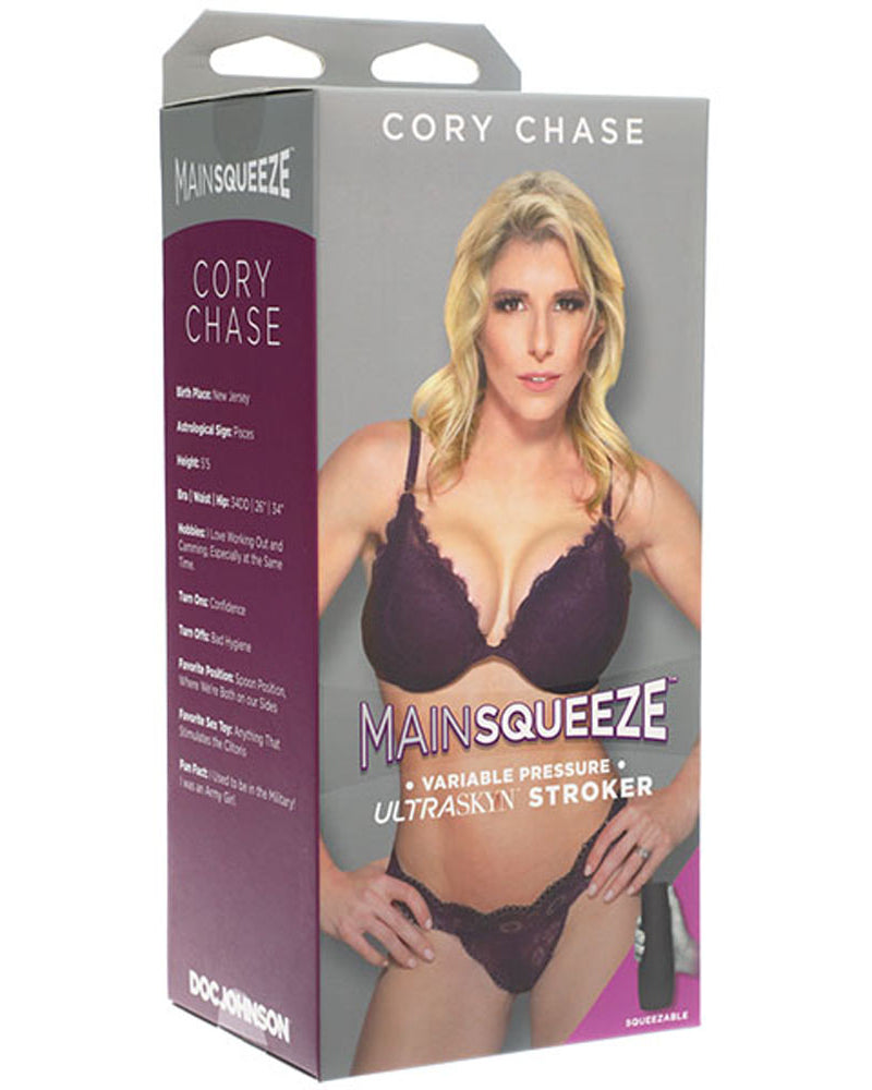 "Main Squeeze - Cory Chase - Ultraskyn Stroker - Pussy DJ5200-29-BX"