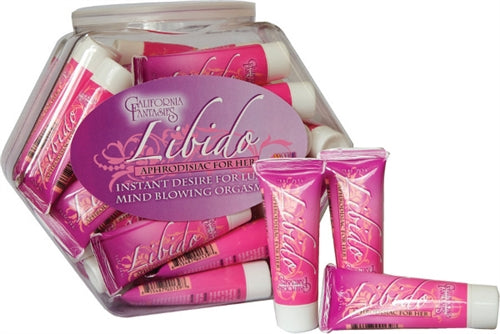 "Libido - Aphrodisiac for Her - 36 Piece Fishbowl - 0.5 Oz. Tubes CF-LIB-10D"