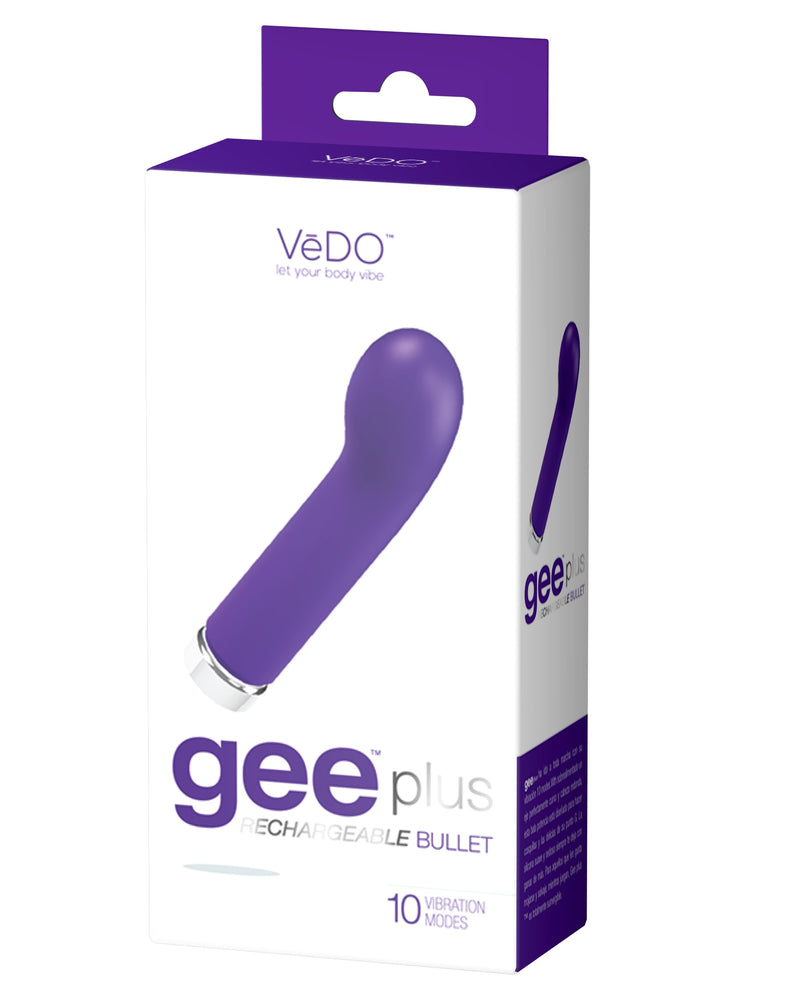 Gee Plus Rechargeable Mini Vibe - Into You Indigo